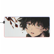 Load image into Gallery viewer, My Hero Academia Izuku Midoriya RGB LED Mouse Pad (Desk Mat)