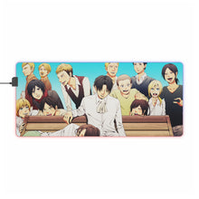 Load image into Gallery viewer, Anime Attack On Titan RGB LED Mouse Pad (Desk Mat)
