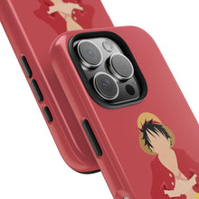 Load image into Gallery viewer, One Piece Minimalist Luffy iPhone Cases