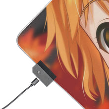 Load image into Gallery viewer, Love Live! Rin Hoshizora RGB LED Mouse Pad (Desk Mat)