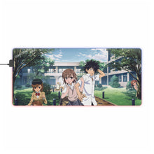 Load image into Gallery viewer, A Certain Magical Index RGB LED Mouse Pad (Desk Mat)