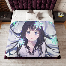 Load image into Gallery viewer, Hyouka Eru Chitanda Sherpa Blanket