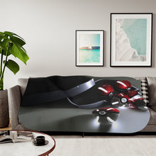 Load image into Gallery viewer, A box of pokeballs Sherpa Blanket