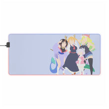 Load image into Gallery viewer, Miss Kobayashi's Dragon Maid RGB LED Mouse Pad (Desk Mat)