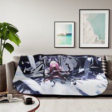 Load image into Gallery viewer, Guilty Crown Inori Yuzuriha Sherpa Blanket