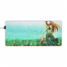 Load image into Gallery viewer, Spice And Wolf RGB LED Mouse Pad (Desk Mat)
