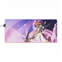 Load image into Gallery viewer, Magical Girl Lyrical Nanoha RGB LED Mouse Pad (Desk Mat)