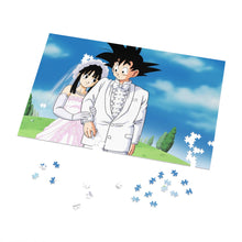 Load image into Gallery viewer, Goku and Chi-Chi Marriage Jigsaw Puzzle