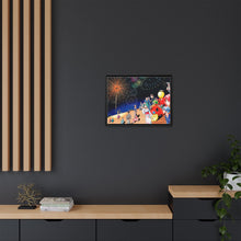 Load image into Gallery viewer, Assassination Classroom Koro-sensei, Karma Akabane, Nagisa Shiota, Kaede Kayano, Rio Nakamura Canvas Framed Art Print