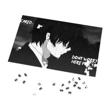 Load image into Gallery viewer, Sad Animewith quote Jigsaw Puzzle