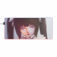 Load image into Gallery viewer, Is It Wrong To Try To Pick Up Girls In A Dungeon? RGB LED Mouse Pad (Desk Mat)