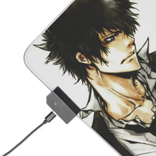 Load image into Gallery viewer, Shinya Kogami Serious RGB LED Mouse Pad (Desk Mat)