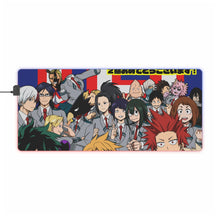 Load image into Gallery viewer, My Hero Academia Izuku Midoriya, Katsuki Bakugou, All Might, Tenya Iida, Shouta Aizawa RGB LED Mouse Pad (Desk Mat)