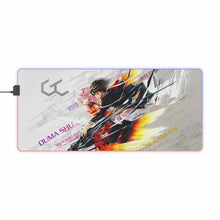 Load image into Gallery viewer, Guilty Crown Inori Yuzuriha RGB LED Mouse Pad (Desk Mat)