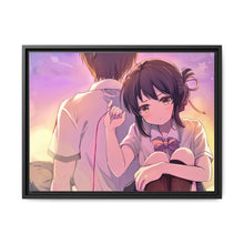 Load image into Gallery viewer, Your Name. Canvas Framed Art Print