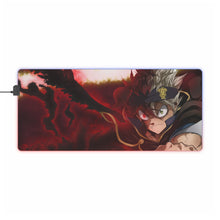 Load image into Gallery viewer, Black Clover Asta RGB LED Mouse Pad (Desk Mat)