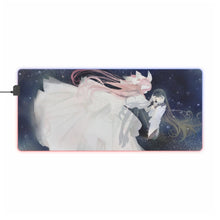 Load image into Gallery viewer, Akemi Homura, Madoka Kaname RGB LED Mouse Pad (Desk Mat)