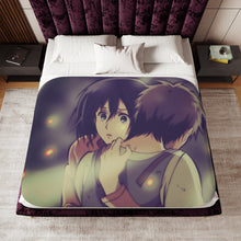 Load image into Gallery viewer, Anime Attack On Titan Sherpa Blanket