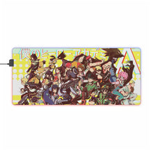 Load image into Gallery viewer, My Hero Academia Izuku Midoriya, Katsuki Bakugou, Tenya Iida, Shouta Aizawa, Tsuyu Asui RGB LED Mouse Pad (Desk Mat)