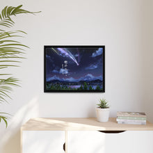 Load image into Gallery viewer, Your Name. Canvas Framed Art Print