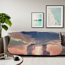 Load image into Gallery viewer, Taki and Mitsuha (Your Name) Sherpa Blanket