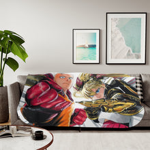 Load image into Gallery viewer, Saitama Sherpa Blanket