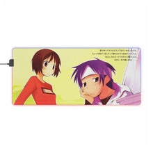 Load image into Gallery viewer, Hanbun no Tsuki ga Noboru Sora RGB LED Mouse Pad (Desk Mat)