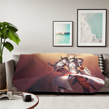 Load image into Gallery viewer, Fate/Apocrypha Saber Sherpa Blanket
