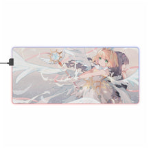 Load image into Gallery viewer, Cardcaptor Sakura Sakura Kinomoto, Tomoyo Daidouji RGB LED Mouse Pad (Desk Mat)