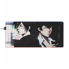 Load image into Gallery viewer, Psycho-Pass Nobuchika Ginoza RGB LED Mouse Pad (Desk Mat)