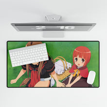 Load image into Gallery viewer, Anime Ookami-san to Shichinin no Nakama-tachi Mouse Pad (Desk Mat)