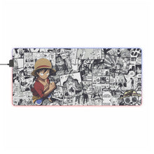 Load image into Gallery viewer, One Piece Monkey D. Luffy RGB LED Mouse Pad (Desk Mat)