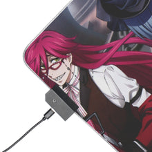 Load image into Gallery viewer, Black Butler RGB LED Mouse Pad (Desk Mat)