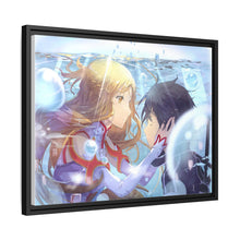 Load image into Gallery viewer, Kirito and Asuna Canvas Framed Art Print
