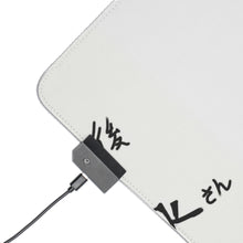 Load image into Gallery viewer, Kuzu No Honkai Hanabi Yasuraoka RGB LED Mouse Pad (Desk Mat)