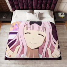 Load image into Gallery viewer, Fujiwara Chika Sherpa Blanket