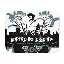 Load image into Gallery viewer, Anime Cowboy Bebopr Sherpa Blanket