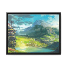 Load image into Gallery viewer, Howl's Moving Castle Canvas Framed Art Print