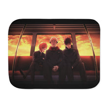 Load image into Gallery viewer, Jujutsu Kaisen Megumi Fushiguro, Nobara Kugisaki Sherpa Blanket