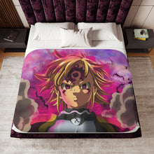 Load image into Gallery viewer, The Seven Deadly Sins Meliodas Sherpa Blanket