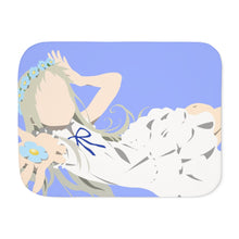 Load image into Gallery viewer, Menma / Honma Meiko from Anohana Minimalist Sherpa Blanket