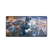 Load image into Gallery viewer, Snow Kitten Bastet Mouse Pad (Desk Mat)