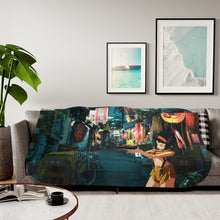 Load image into Gallery viewer, Faye Valentine Sherpa Blanket