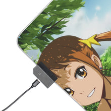 Load image into Gallery viewer, Anohana Meiko Honma, Naruko Anjou, Atsumu Matsuyuki RGB LED Mouse Pad (Desk Mat)