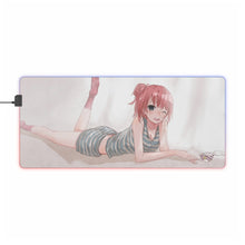 Load image into Gallery viewer, My Teen Romantic Comedy SNAFU Yui Yuigahama RGB LED Mouse Pad (Desk Mat)