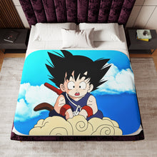 Load image into Gallery viewer, Anime Dragon Ball Sherpa Blanket