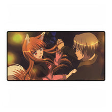 Load image into Gallery viewer, Anime Spice and Wolf Mouse Pad (Desk Mat)