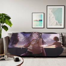 Load image into Gallery viewer, Anime Rascal Does Not Dream of Bunny Girl Senpai Sherpa Blanket
