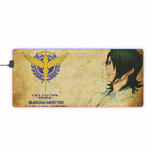 Load image into Gallery viewer, Anime Mobile Suit Gundam 00 RGB LED Mouse Pad (Desk Mat)