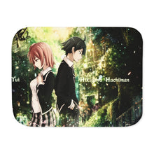 Load image into Gallery viewer, My Teen Romantic Comedy SNAFU Hachiman Hikigaya, Yui Yuigahama Sherpa Blanket